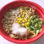 ファミリーマート - 北海道仕込みの厳選味噌 濃厚味噌ラーメン￥491　2022.9.5