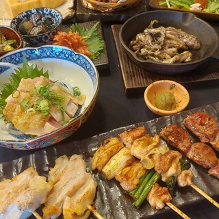 [Includes all-you-can-drink♪ Can be reserved] Our signature charcoal-grilled course starts from 3,500 yen☆