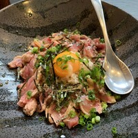 串揚げとワイン Ohana 北浜店  - 地鶏のたたき丼