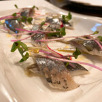 オステリア ラ フェニーチェ - アジのマリネ