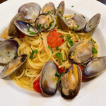 オステリア ラ フェニーチェ - アサリとチェリートマトのスパゲッティー