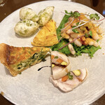 オステリア ラ フェニーチェ - 前菜の盛り合わせ