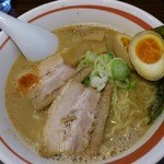 ラーメン長山 - 味玉ラーメン\750