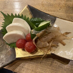 炭焼呑処 うまとら - 旬野菜のわさび漬け