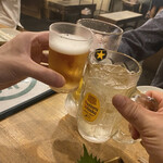 炭焼呑処 うまとら - 乾杯！