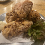 炭焼呑処 うまとら - 鶏の唐揚げ