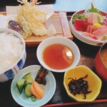 魚料理 常陸 - 魚河岸定食　1,650円