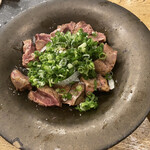 炭焼呑処 うまとら - 朝引き鶏の肝造り