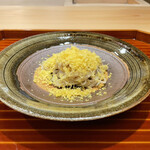 料理屋そうびき - カラスミ全粒粉麺