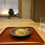 料理屋そうびき - カラスミ全粒粉麺