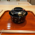 料理屋そうびき - 九代中村宗哲造　桐蒔絵煮物椀