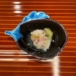 料理屋そうびき - 十六代永楽即全　紫交趾茄子小向付