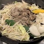 Asahi Biruen Shiroishi Hamanasukan - 特選ラム肉ジンギスカン 肉・野菜セット