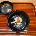 料理屋そうびき - 松茸と伊勢海老真薯