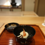 料理屋そうびき - 松茸と伊勢海老真薯