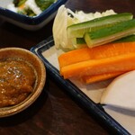 紅とん - 野菜スティック