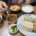 すゞめ食堂 - おでん定食650円