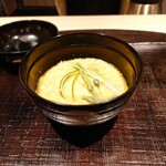 いはら田 - お造り1ミズコブはとても珍しくかつ高級な山菜 202209