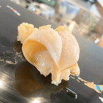 スシコーヒー - イシカゲ貝