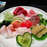 SUSHI HOUSE 鮨六 - ２，０００円で盛り合わせつくってもらいました。