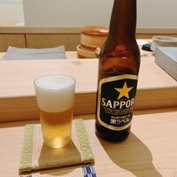 鮨 神楽 - ビール