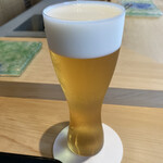 にい留 - 生ビールで乾杯‼️