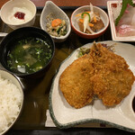 てら田 - イワシフライ定食＝700円