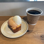 YELLOW KOMAZAWA KOEN - ピーチパウンドケーキ×クイックコーヒー…イエローブレンド