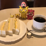 喫茶 バンカ - 玉子サンドモーニング