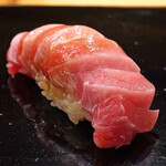 日本橋蛎殻町 すぎた - 鮪の大トロ
