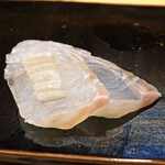 日本橋蛎殻町 すぎた - 青森県産のヒラメ