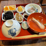 Taimeshi Semmon Taiya - 鯛メシ膳　訪問時期は3月下旬