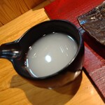 Teuchi Soba Ishihara - 蕎麦湯