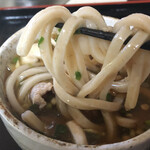 田舎うどん てつ - うどんのリフトアップ