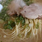 江ちゃんラーメン - 大蒜＆胡麻…投入前^_^
