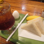 喫茶テンシーシー - サンドイッチモーニング　　　　　３５０円