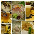 旬味ひげ - マイブームの居酒屋で迎え酒。ホッピーがあったので思わず発注。全てが旨すぎる(*´▽｀*)