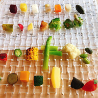 銀座 シェ・トモ - 山形県産無農薬野菜達28〜30種盛り合わせ