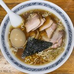 中華そば つけ麺 甲斐 - ■味玉チャーシュー麺¥1,050