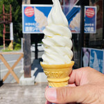 伽羅苑 食事処 - 濃厚ジャージーソフト