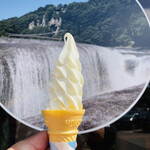 伽羅苑 食事処 - 濃厚ジャージーソフト