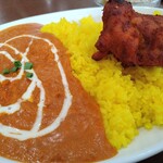 ナンハウス - ティッカキーマライスセット