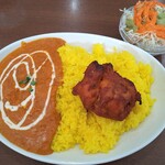 ナンハウス - ティッカキーマライスセット