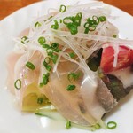 洋膳酒房 ひげ - 生ハムサラダ