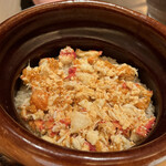 みえ田 - 花咲ガニの炊き込みご飯
