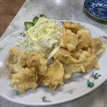 中華料理 旭亭 - 白肉の天ぷら