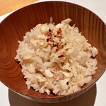 みえ田 - 花咲ガニの炊き込みご飯