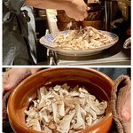 たでの葉 - 松茸満載ご飯です♪
      土鍋に松茸を入れた時に、部屋中に松茸の良い香りが一瞬にして拡散、皆様から歓喜の声が聞こえてきました！