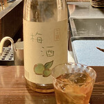 たでの葉 - 熊本県 木下醸造所〝梅酒 文蔵〟
      梅酒ロック