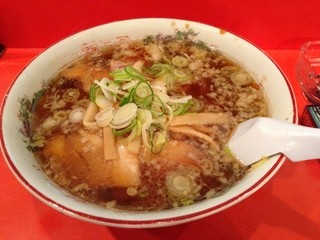 一楽 - チャーシュー麺大盛